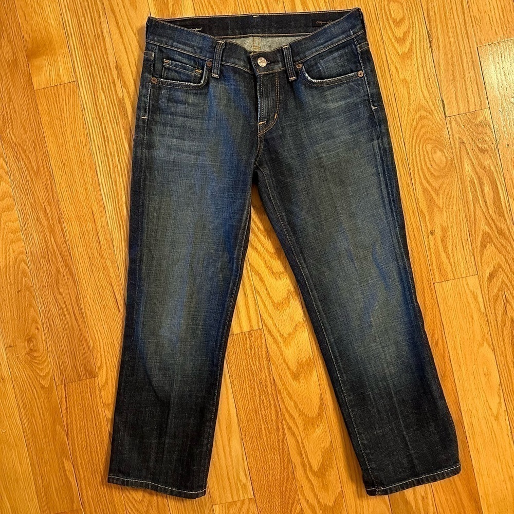Citizens of Humanity Jeans- Kelly #063 stretch low waist crop sz 26